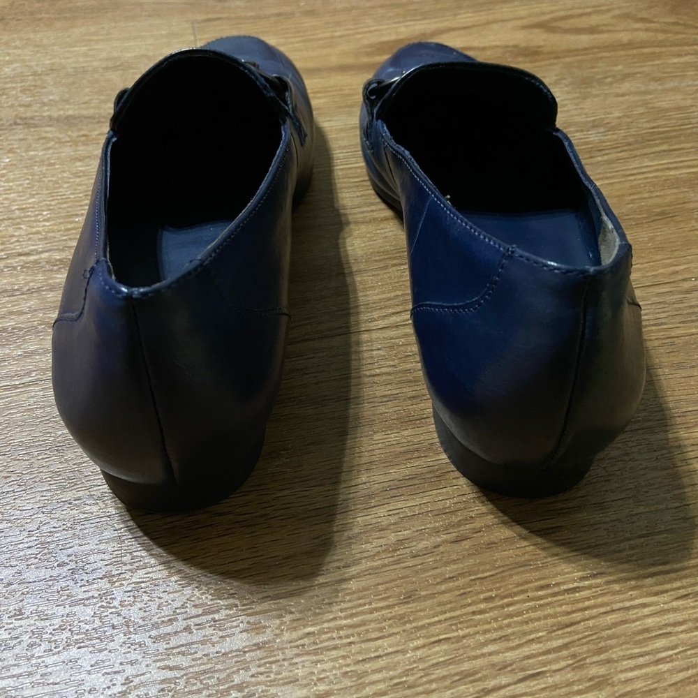 Paul Green Navy Women’s Loafers - Picture 7 of 13